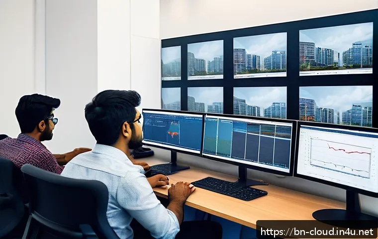 클라우드에서 지속적 통합과 배포 CI CD - A modern cloud-based software development environment illustrating automated build and test processe...